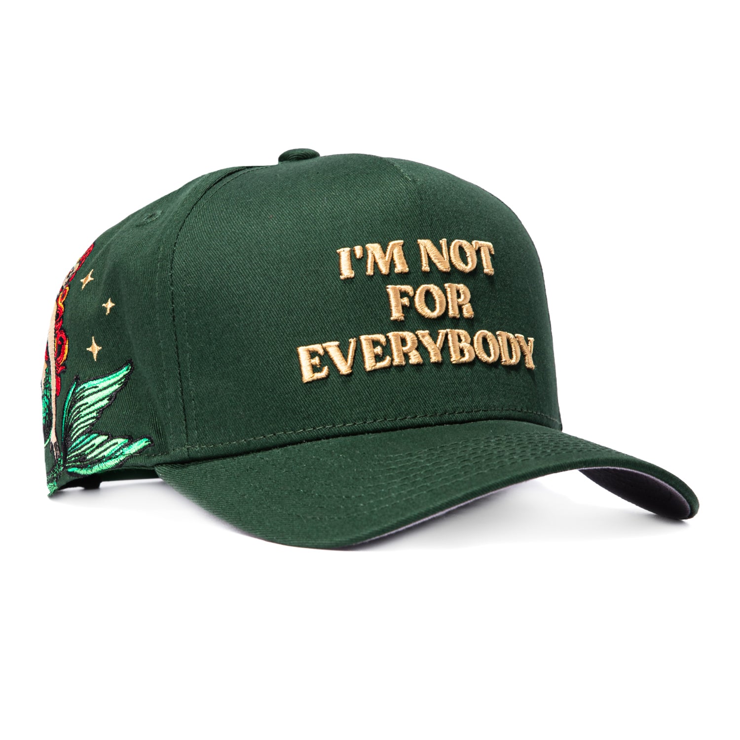Field Grade I'm Not For Everybody Snapback Hat - Green – Hat Club