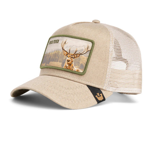 Goorin Bros Buck Fever Adjustable Trucker Snapback Hat - Tan
