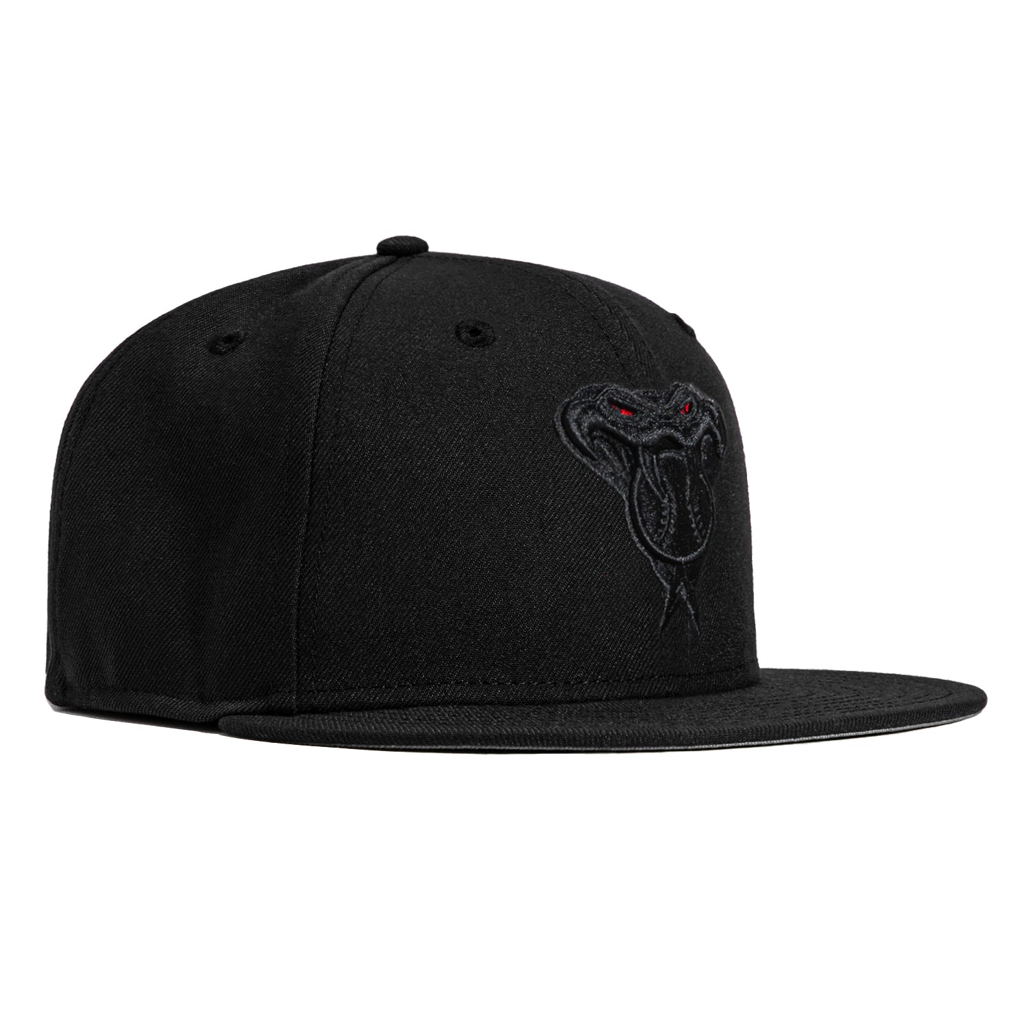 New Era 9FIFTY Arizona Diamondbacks Snake Head Snapback Hat - Black, Black, Red