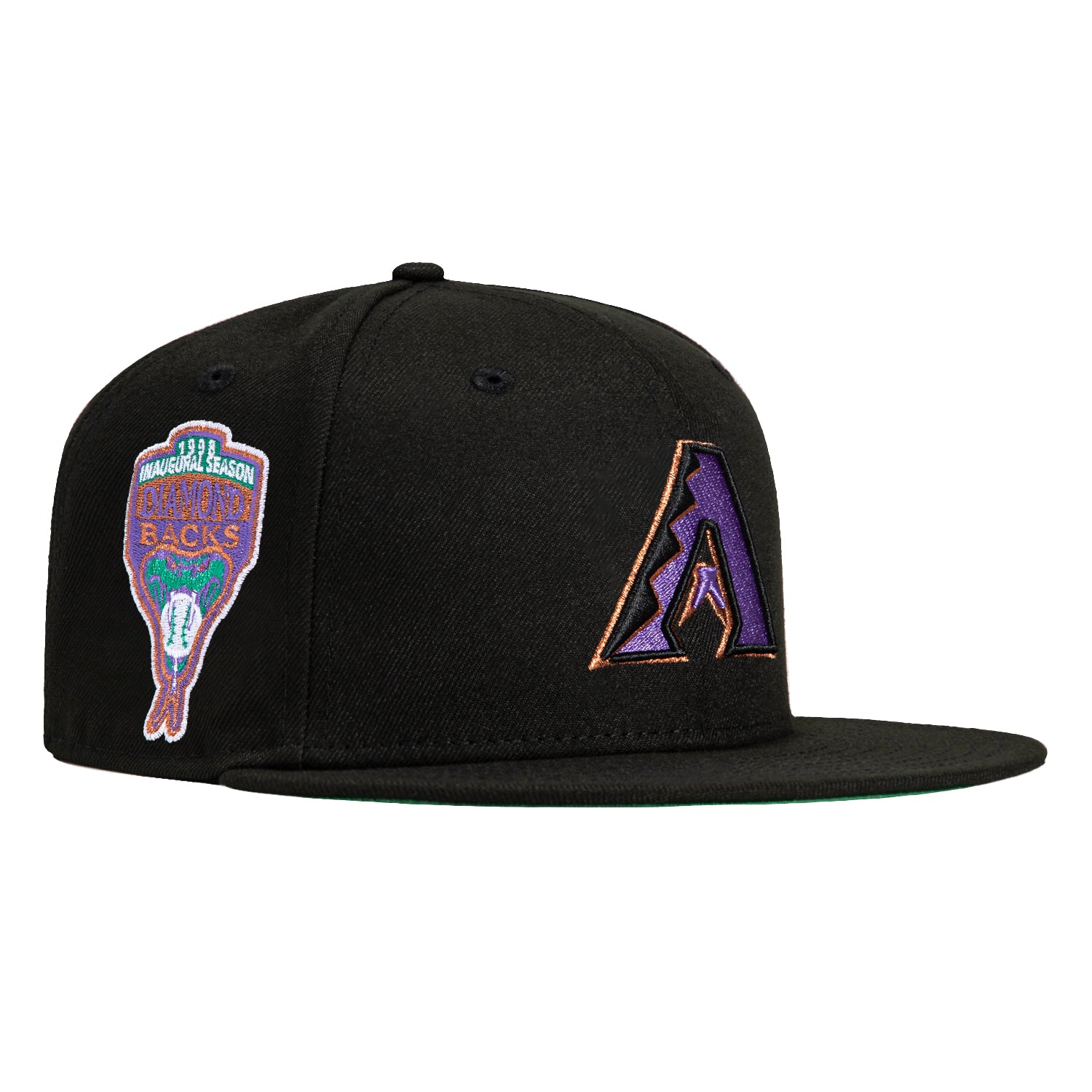 New Era 59Fifty Black Dome Arizona Diamondbacks Inaugural Patch A