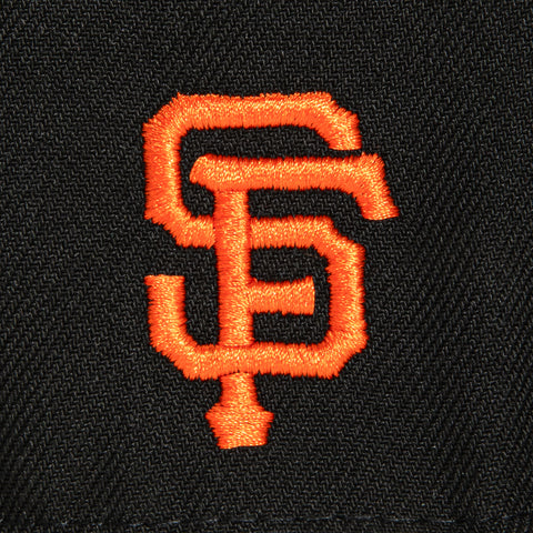 New Era 59Fifty Retro Script San Francisco Giants Hat - Black