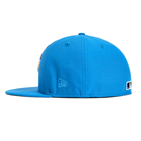 New Era 59Fifty Aux Pack Toronto Blue Jays 40th Anniversary Patch Hat - Light Blue