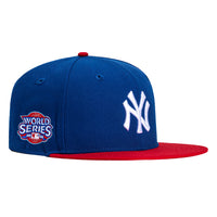 New Era 59Fifty New York Yankees 2009 World Series Patch Hat - Royal, Red