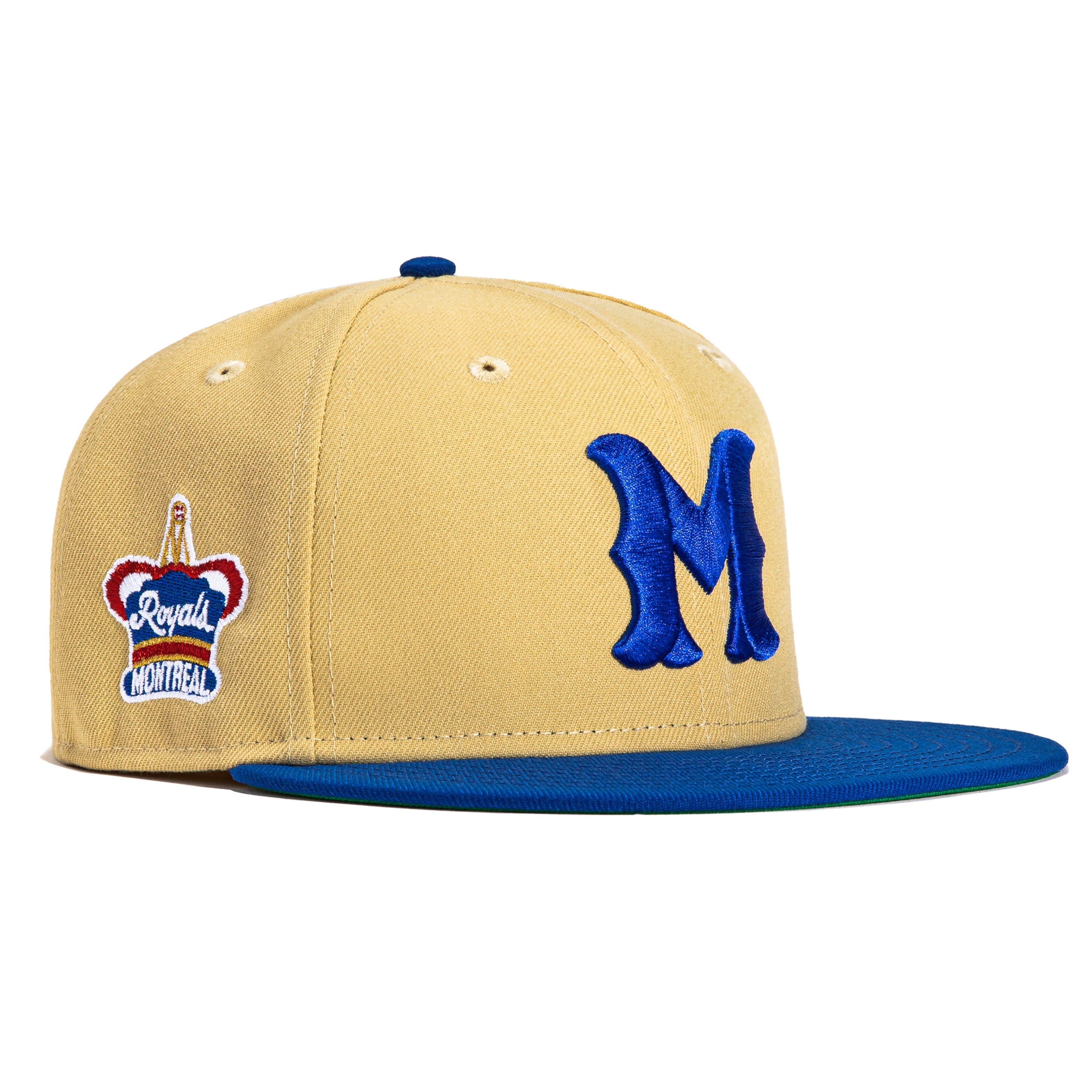 New Era 59Fifty Montreal Royals Logo Patch Hat - Tan, Royal – Hat Club
