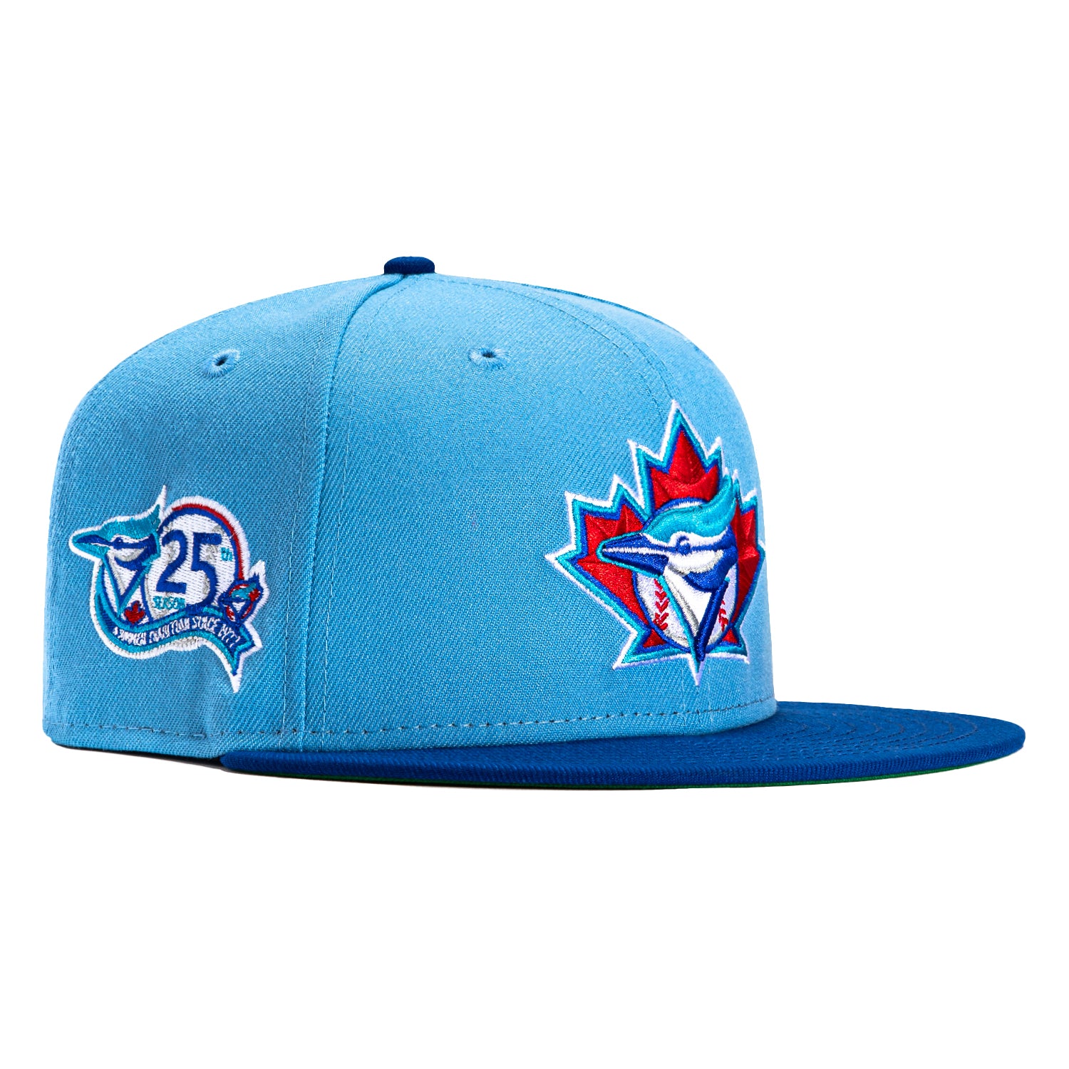 New Era 59Fifty Toronto Blue Jays 25th Anniversary Patch Hat