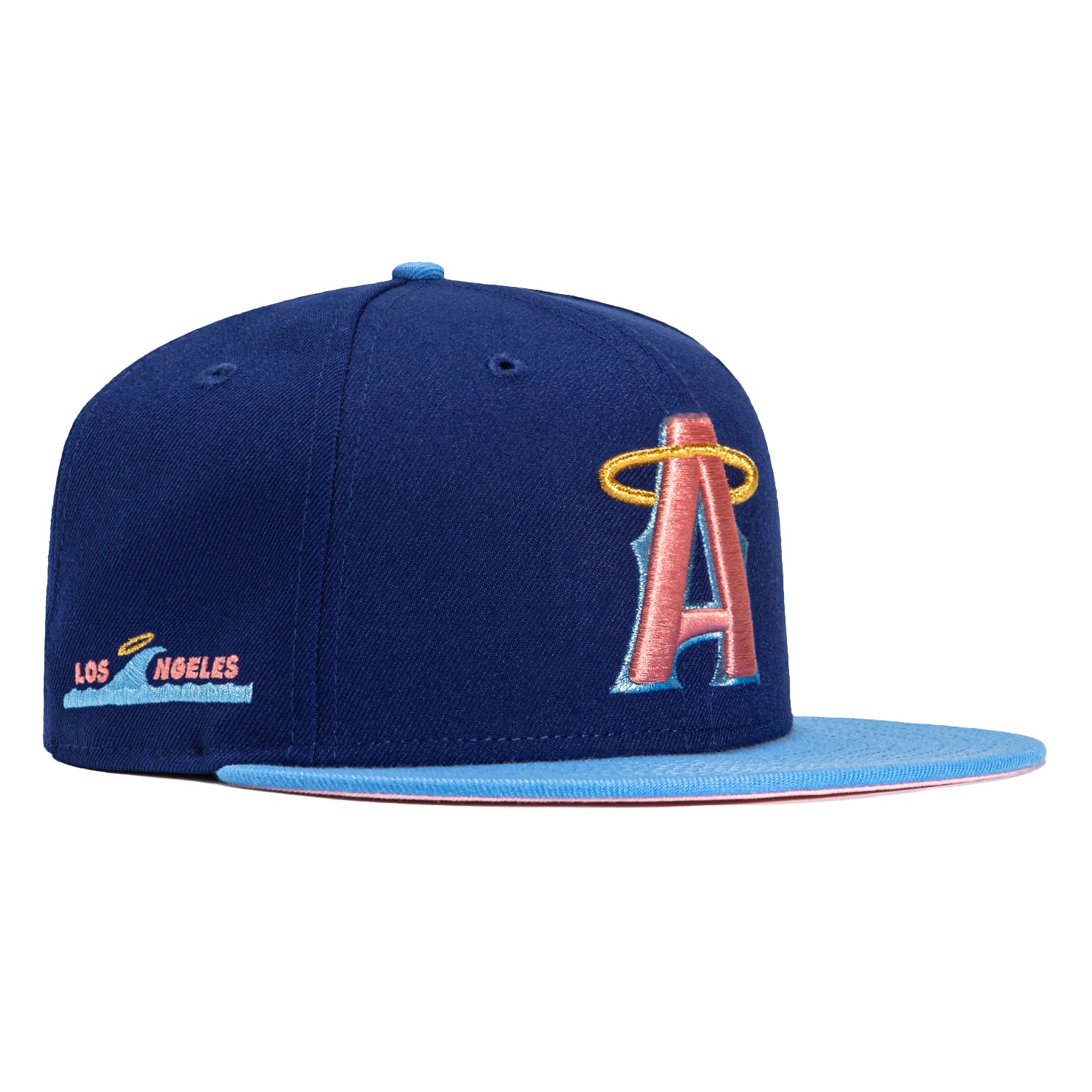 New Era 59Fifty Los Angeles Angels City Connect Patch Hat - Royal, Lig – Hat  Club