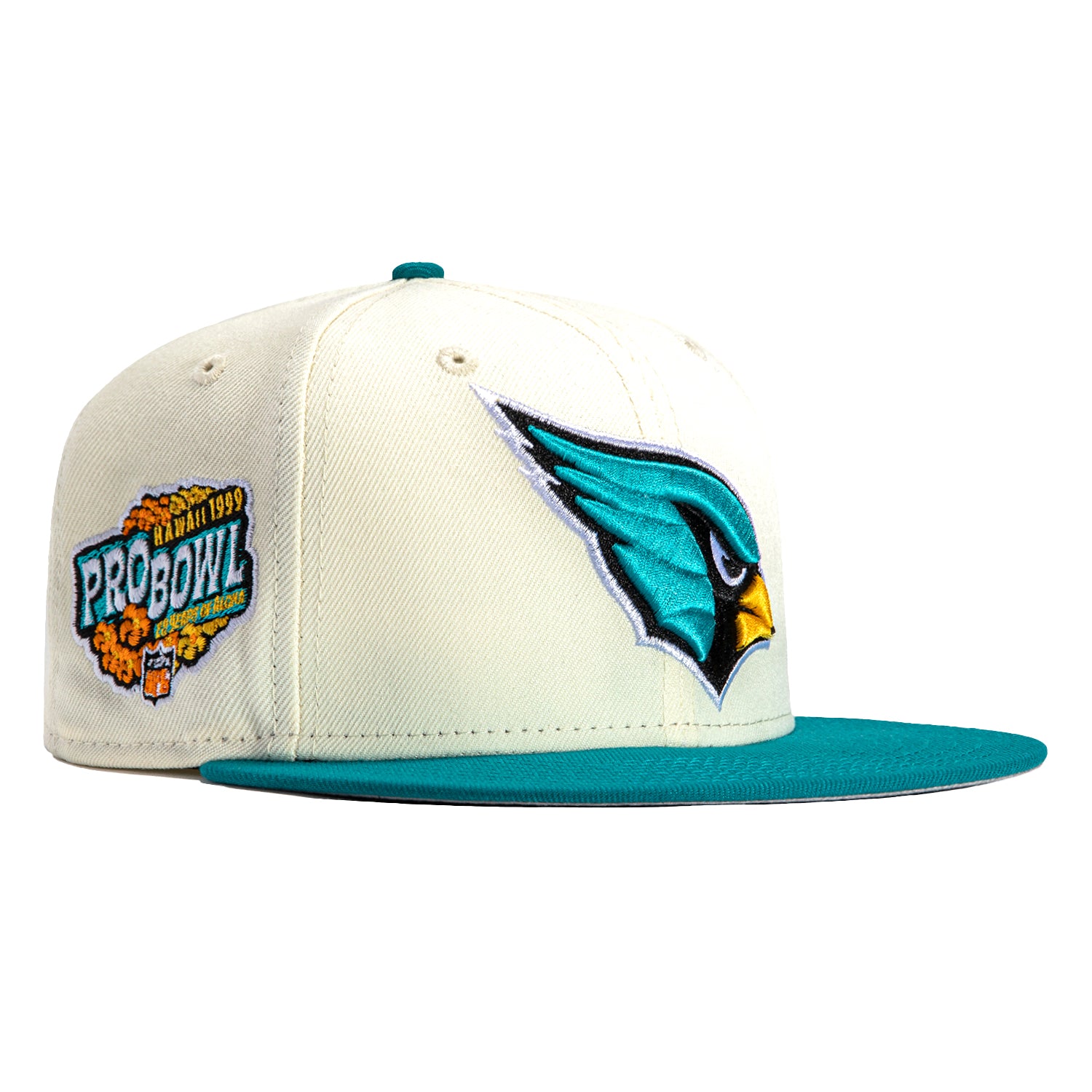 Charlotte Hornets New Era Hardwood Classics 59FIFTY Fitted Hat - White/