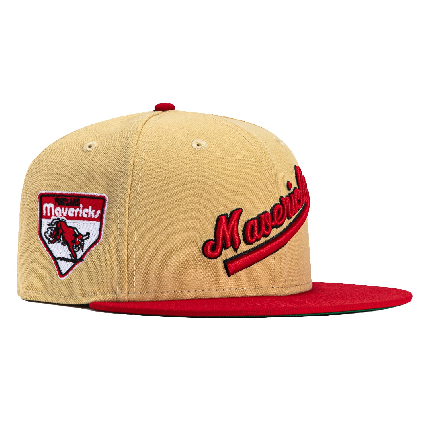 KTZ Portland Mavericks Hometown 9fifty Snapback Cap in Red for Men