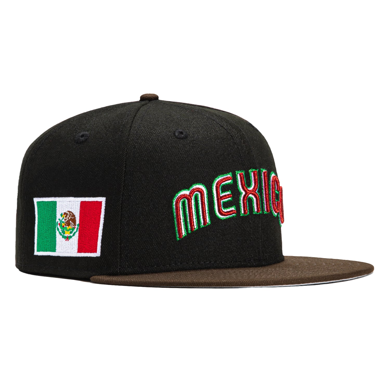 New Era 59Fifty Mexico World Baseball Classic Jersey Hat - Black, Brow –  Hat Club