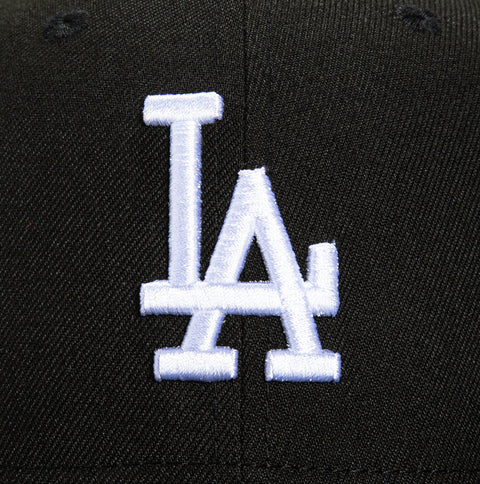 New Era 59Fifty Los Angeles Dodgers 60th Anniversary Stadium Patch Hat - Black, White