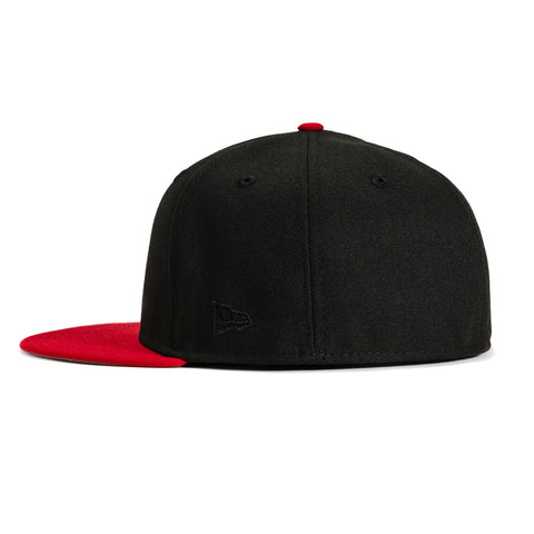 New Era 59Fifty Mudville Nine Inaugural Patch Hat - Black, Red