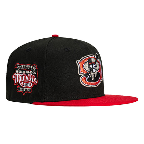 New Era 59Fifty Mudville Nine Inaugural Patch Hat - Black, Red