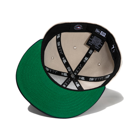 New Era 59Fifty Texas Rangers City Connect Patch Peagle Hat - Stone, Navy, Red