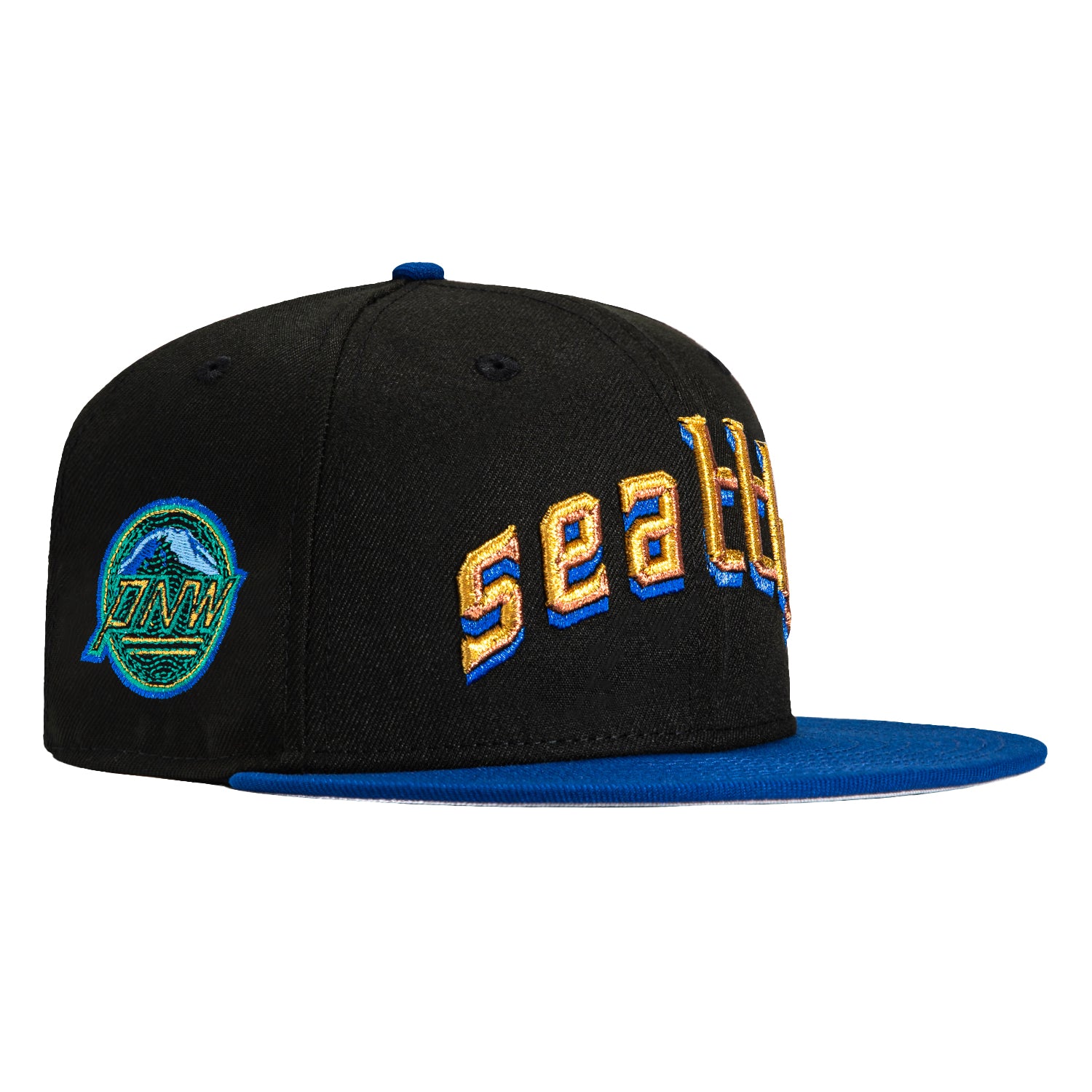 New Era 59Fifty Seattle Mariners City Connect Patch Word Hat - Black, – Hat  Club