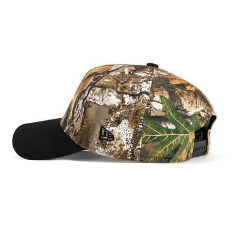 New Era 9Forty A-Frame Houston Astros 40th Anniversary Patch Alternate Snapback Hat - RealTree, Black