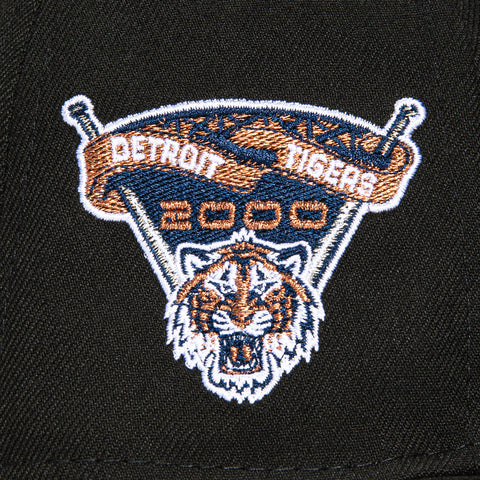 New Era 59Fifty Detroit Tigers 2000 Stadium Patch Hat - Black, White