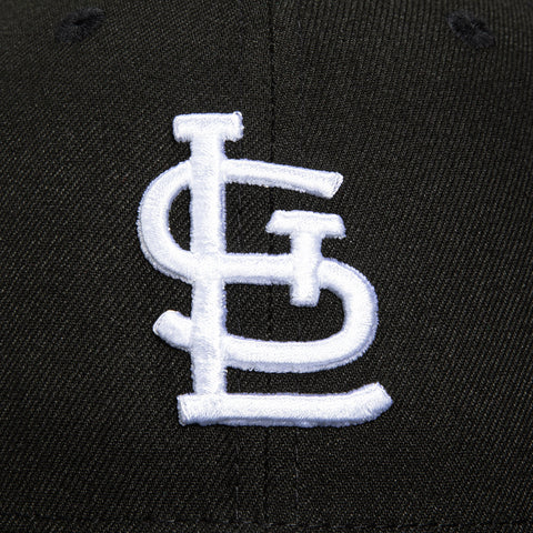 New Era 59Fifty St Louis Cardinals Final Season Patch Hat - Black