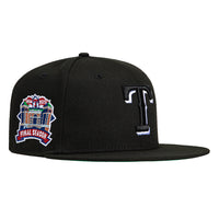 New Era 59Fifty Texas Rangers Final Season Patch Hat - Black