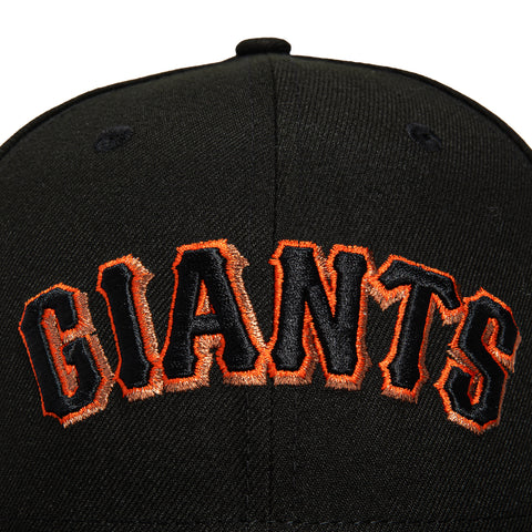 New Era 59Fifty San Francisco Giants 20th Anniversary Stadium Patch Jersey Hat - Black