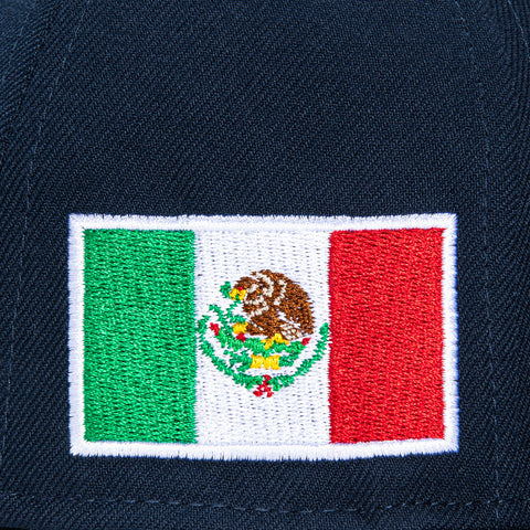 New Era 59Fifty Mexico World Baseball Classic Hat - Navy, Gold, Light Blue