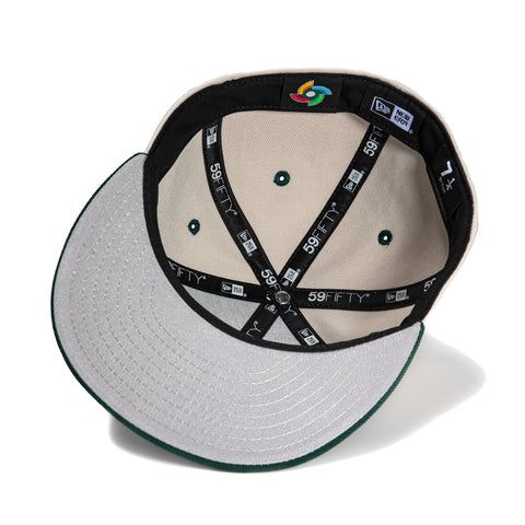 New Era 59Fifty Mexico World Baseball Classic Jersey Hat - Stone, Green, Red