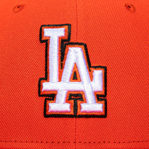 New Era 59Fifty Los Angeles Dodgers 2002 All Star Game Patch Hat - Orange