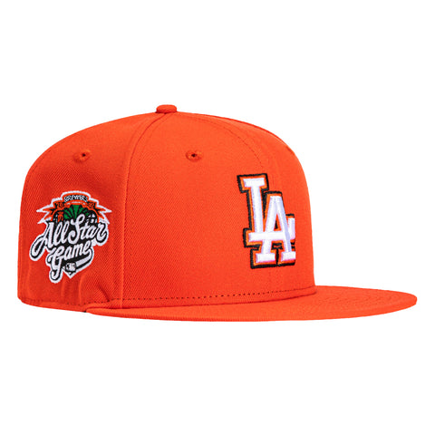 New Era 59Fifty Los Angeles Dodgers 2002 All Star Game Patch Hat - Orange