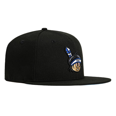 New Era 59Fifty Yaquis de Obregon Hat - Black, Light Blue