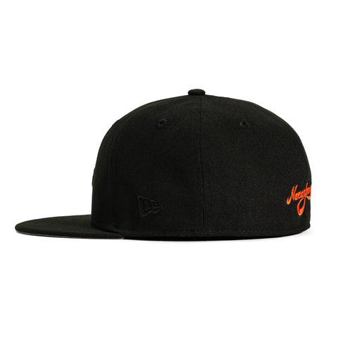 New Era 59Fifty Naranjeros De Hermosillo Logo Patch Hat - Black