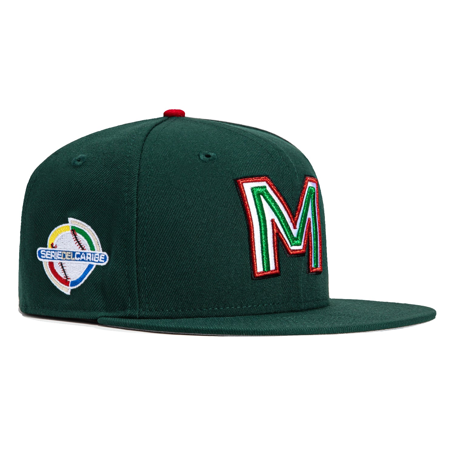 New Era 59Fifty Mexico 2024 Serie Del Caribe Patch Hat Green Hat Club