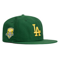 47 Brand Lemonade Sureshot Captain Los Angeles Dodgers 50th Anniversary Patch Snapback Hat - Green