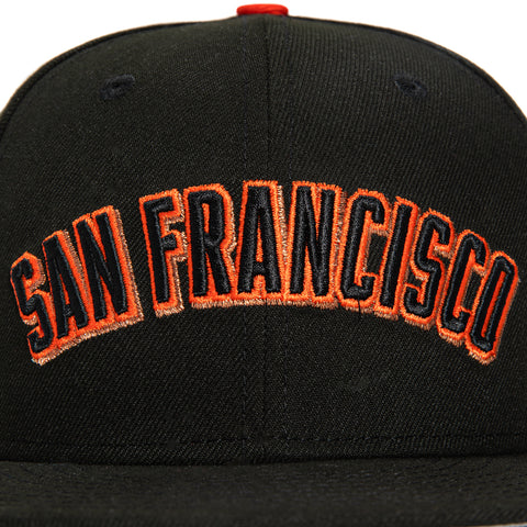 New Era 59Fifty San Francisco Giants Inaugural Patch Word Hat - Black
