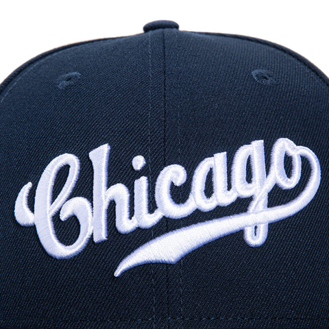 New Era 59Fifty Chicago Cubs 1990 All Star Game Patch Word Hat - Navy