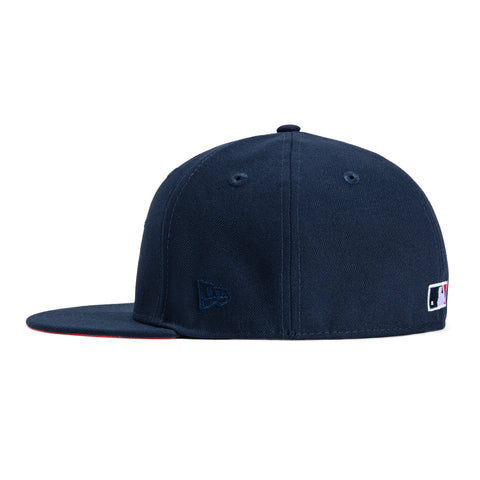 New Era 59Fifty Texas Rangers 40th Anniversary Patch Hat - Navy