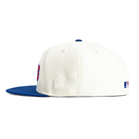 New Era 59Fifty Shadow Draft Texas Rangers 1995 All Star Game Patch Hat - White, Royal