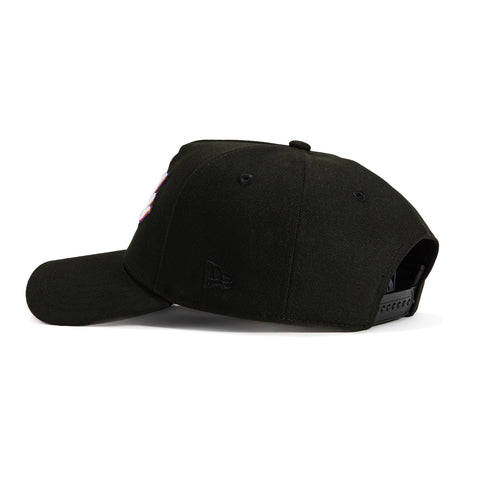 New Era 9Forty A-Frame Phoenix Suns Burst Logo Patch El Valle Snapback Hat - Black