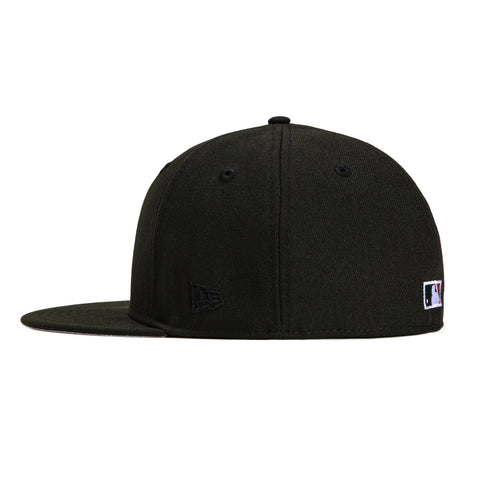 New Era 59Fifty Candy Apple New York Mets Shea Stadium Patch Hat - Black, Red