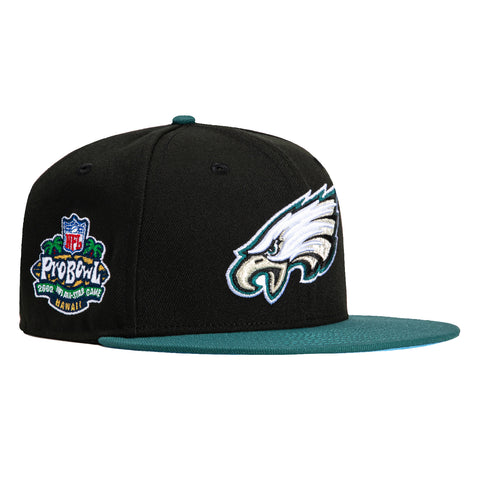 New Era 59Fifty Philadelphia Eagles 2003 Pro Bowl Patch Hat - Black, Green