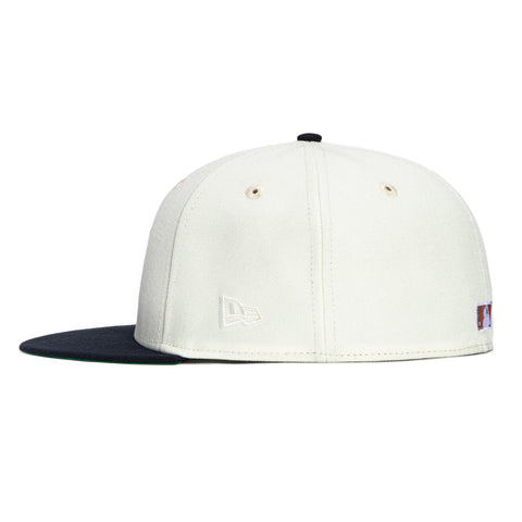 New Era 59Fifty Texas Rangers 1995 All Star Game Patch Hat - White, Navy, Metallic Copper, Green