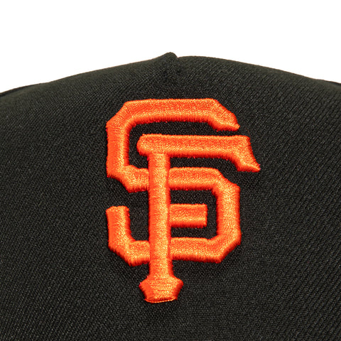New Era 9Forty A-Frame San Francisco Giants 2010 World Series Patch Snapback Hat - Black