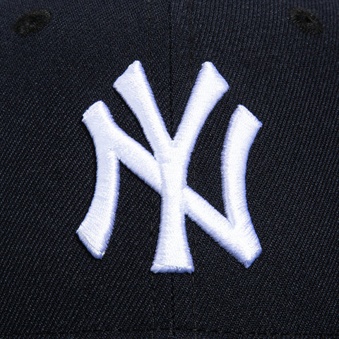 New Era Youth 9Fifty New York Yankees 1996 World Series Patch Snapback Hat - Navy