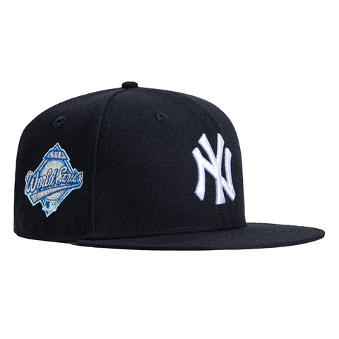 New Era Youth 9Fifty New York Yankees 1996 World Series Patch Snapback Hat - Navy