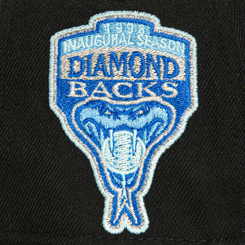 New Era Youth 9Fifty Arizona Diamondbacks Inaugural Patch D Snapback Hat - Black
