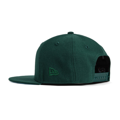 New Era Youth 9Fifty Oakland Athletics 40th Anniversary Patch Snapback Hat - Green