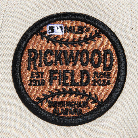 New Era 59Fifty San Francisco Seals Rickwood Field Patch Hat - Stone, Navy