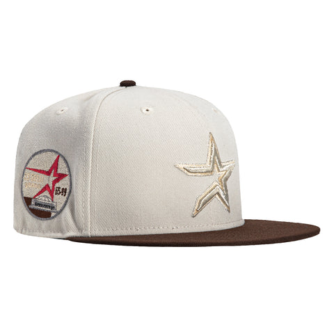 New Era 59Fifty Only Hope Houston Astros 35th Anniversary Stadium Patch Hat - Stone, Brown