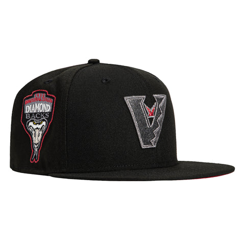 New Era 59Fifty Only Hope Arizona Diamondbacks Inaugural Patch Upside Down Hat - Black