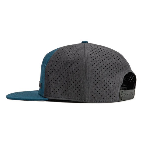 Melin Trenches Icon Hydro Snapback Hat - Heather Ocean, Heather