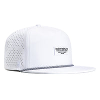 Melin Coronado Brick Hydro Snapback Hat - White