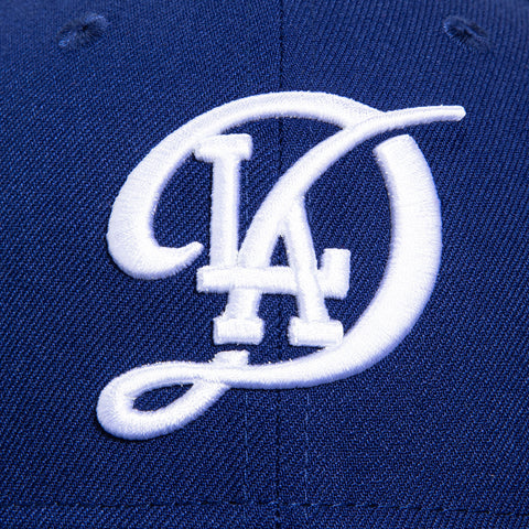 New Era 59Fifty Los Angeles Dodgers 2020 World Series Champions Patch City Connect Hat - Royal